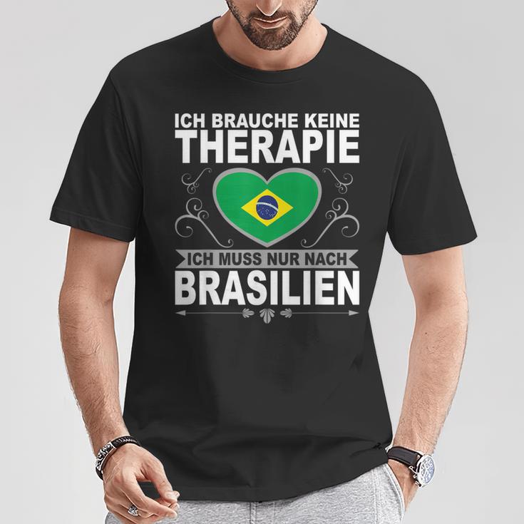 Rio De Janeiro Travel Copacabana Flag Carnival T-Shirt Lustige Geschenke