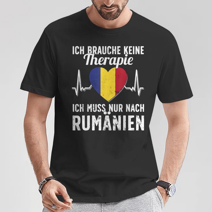 Rumänische Flagge I Rumänien Urlaub I Rumänien T-Shirt Lustige Geschenke