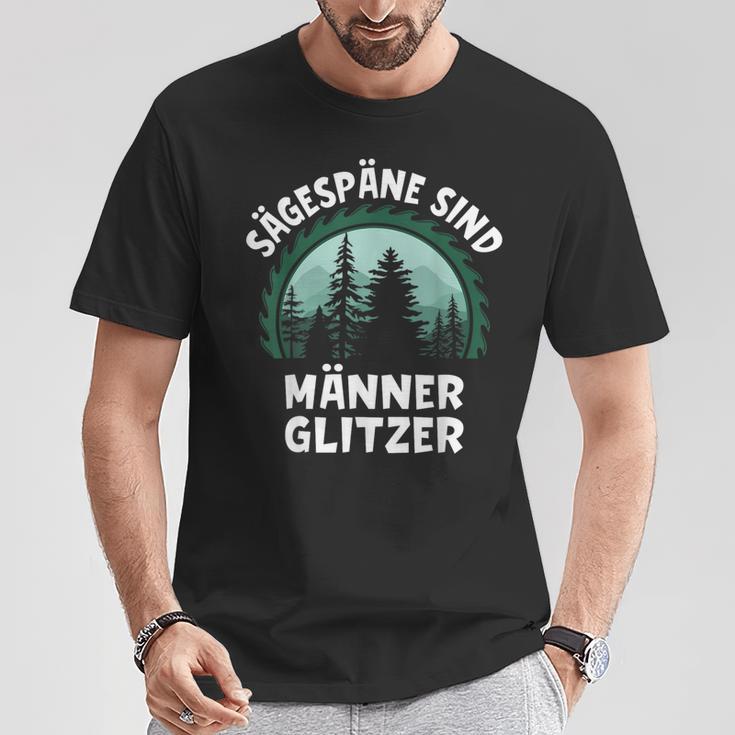 Sägespäne Sind Glitter T-Shirt Lustige Geschenke