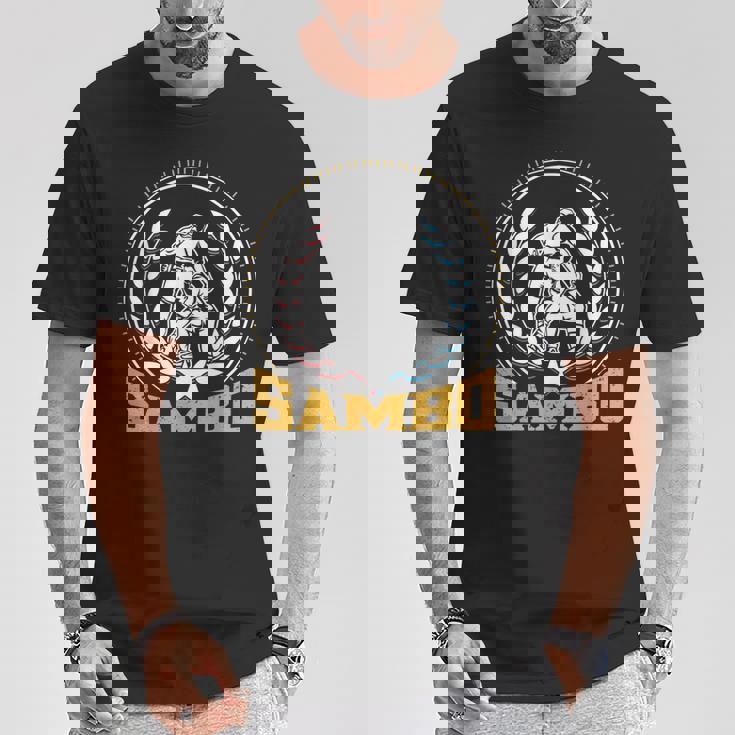 Sambo Cazas Artes Marciales Entrenador Formación Camiseta unisex Regalos divertidos