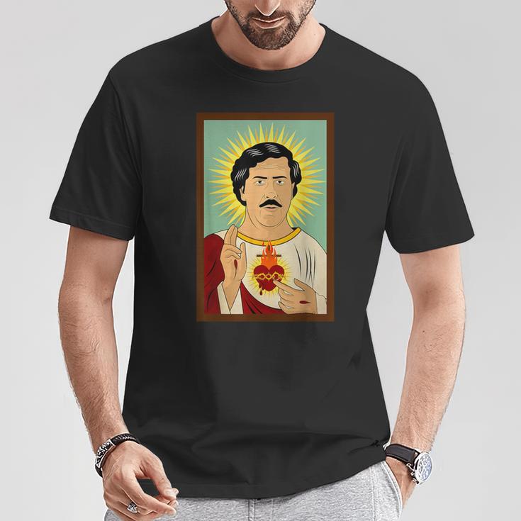 Santo Escobar T-Shirt Lustige Geschenke