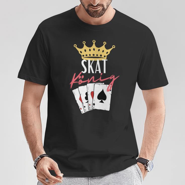 Skat König T-Shirt Lustige Geschenke