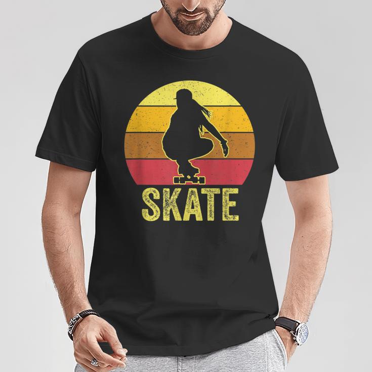 Skater Girl Para Niñas Es Skateboard Skateboard Camiseta unisex Regalos divertidos