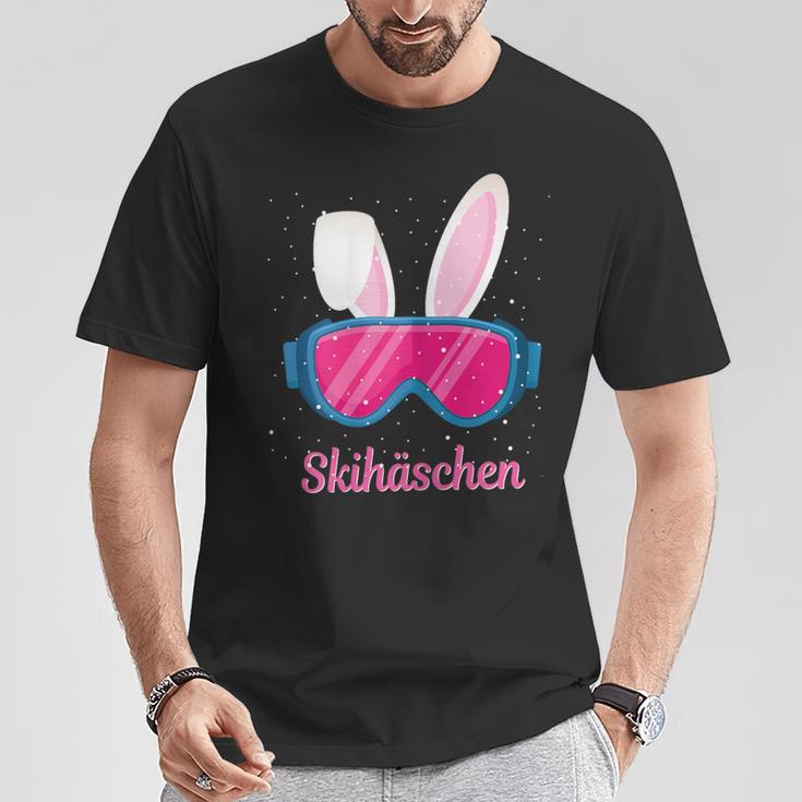 Skihaserl Ski Skihäschen Apres Ski Skiing T-Shirt Lustige Geschenke