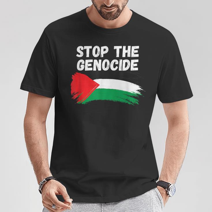 Stop The Flag Of T-Shirt Lustige Geschenke