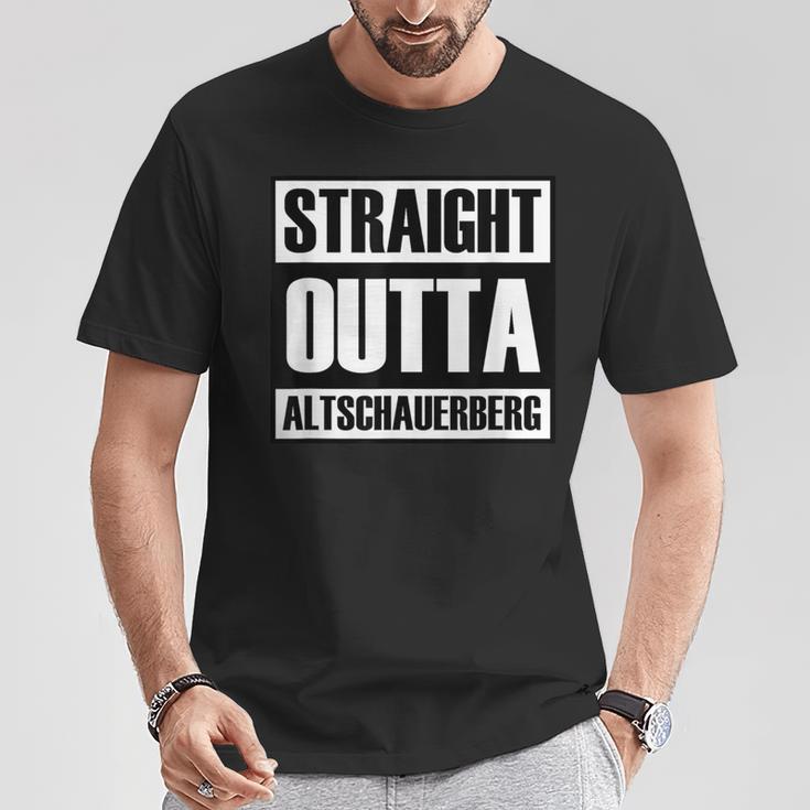 Straight Outta Altschauerberg Drachenlord Meme Internet T-Shirt Lustige Geschenke