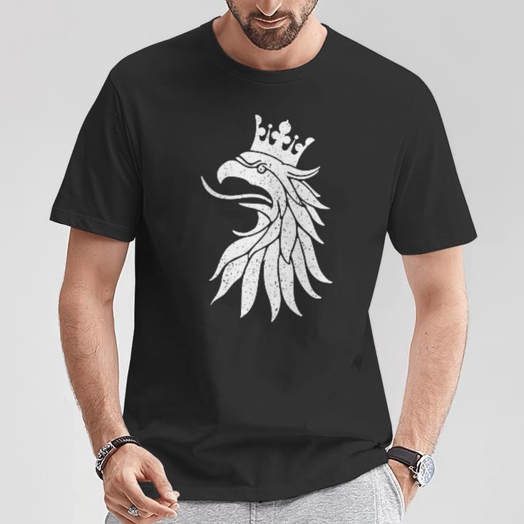 Sweden Flag Griffin Crest T-Shirt Lustige Geschenke