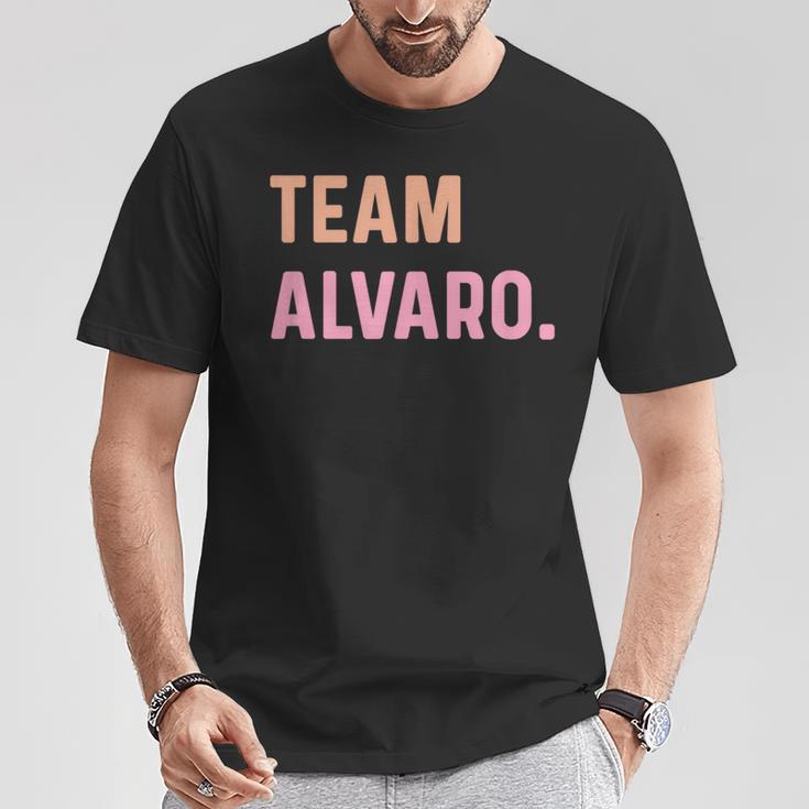 Team Alvaro T-Shirt Lustige Geschenke