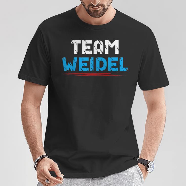 Team Weidel Top Team Weidel T-Shirt Lustige Geschenke