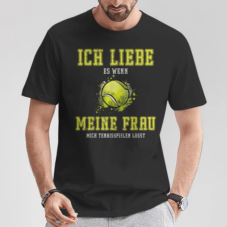 Tennis Player Tennis T-Shirt Lustige Geschenke