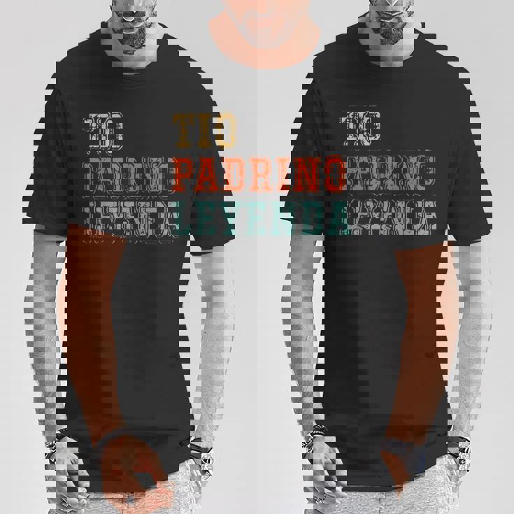 Tio Padrino Leyenda Tío Padrino Leyenda Mejor Padrino Camiseta unisex Regalos divertidos