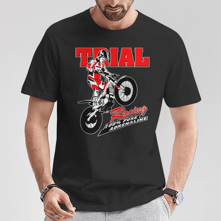 Trial Motorcycle Trial Drivers Moto Trial T-Shirt Lustige Geschenke