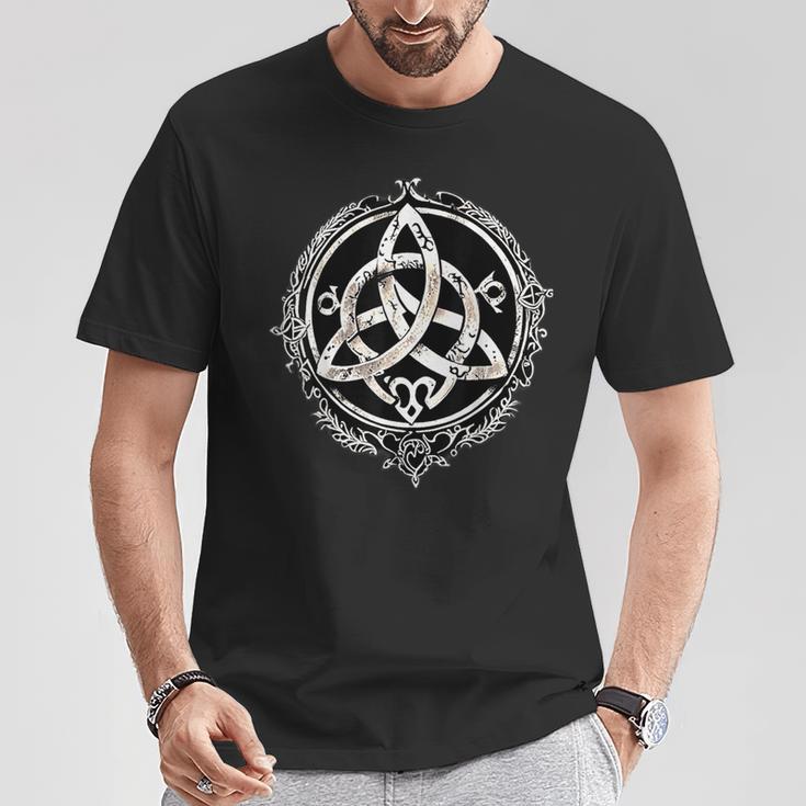 Triskele Triskel Triquetra Celtic Protective Rune T-Shirt Lustige Geschenke