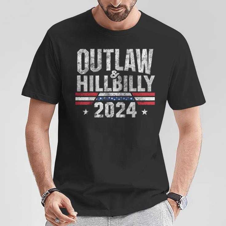 Trumpance 2024 Donald Trump JDAnce Outlaw Hillbilly T-Shirt Lustige Geschenke