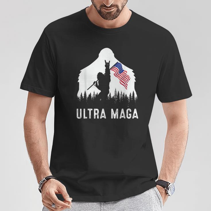 T-shirt Ultra Maga Trump 2024 Avec Drapeau USA - Taille S à 5XL - Neuf Avec étiquettes