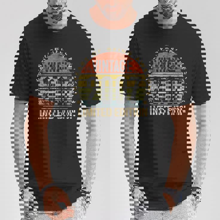 Vintage 2007 Limited Edition 18-Year-Old 18Th Birthday T-Shirt Unique Gifts