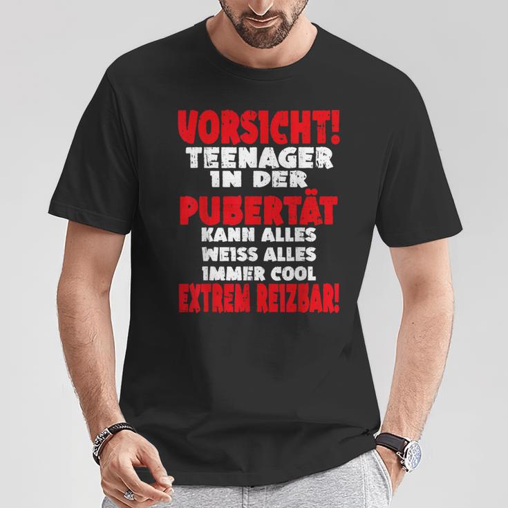 Vorsicht Nager In Der Puberty Nie Slogan T-Shirt Lustige Geschenke