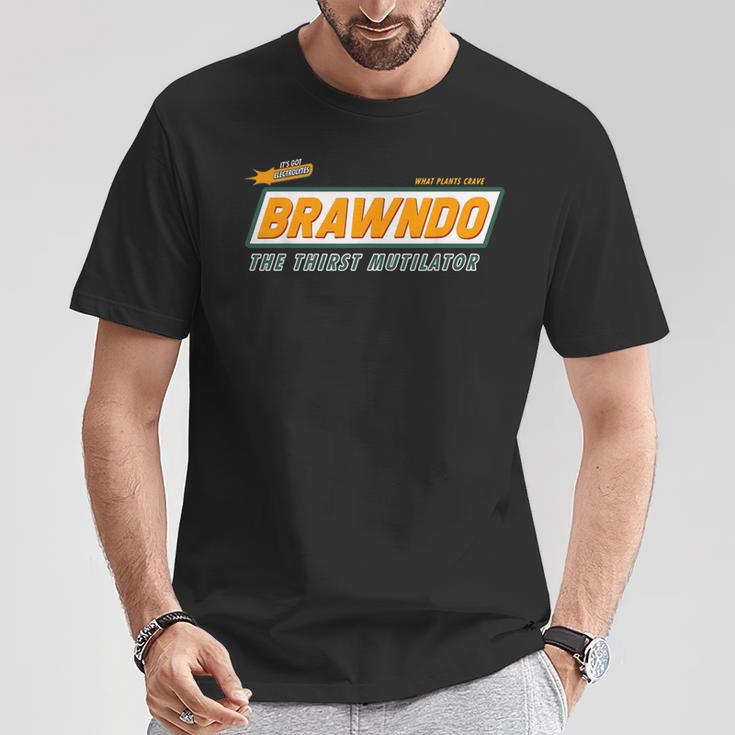 Welche Pflanzhnen Für Brawndo T-Shirt Lustige Geschenke