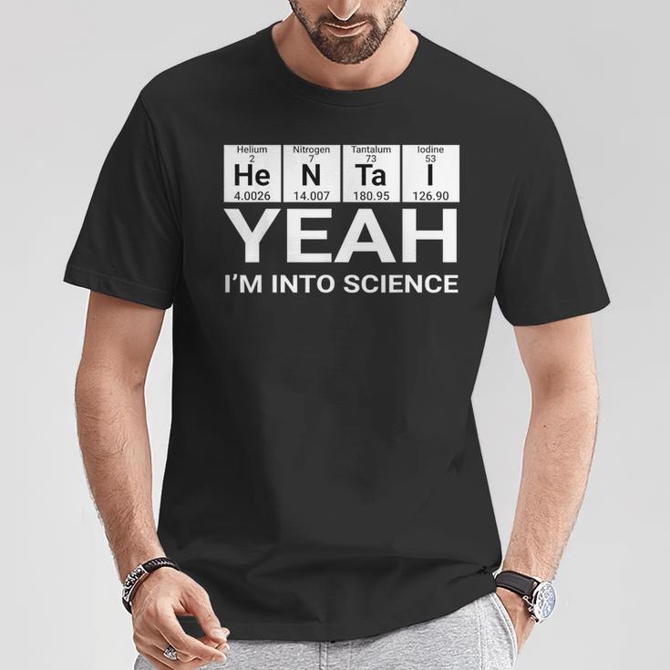 Yes I'm In Science Hentai Lover T-Shirt Lustige Geschenke