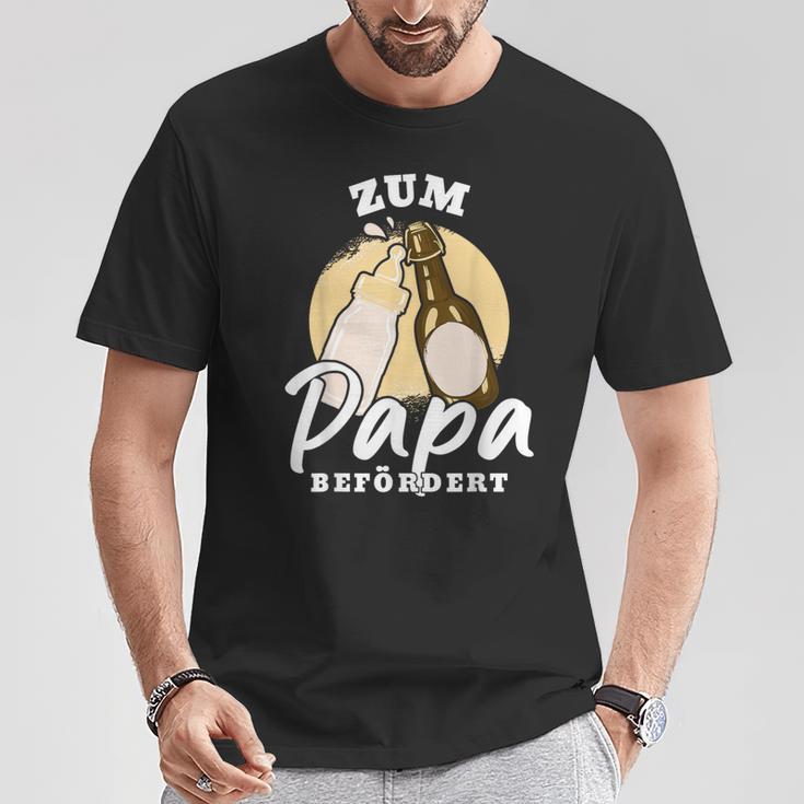 Zum Papa Beförders 2024 Bald Papa 2024 T-Shirt Lustige Geschenke