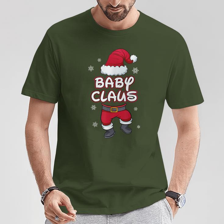 Baby Claus Christmas Family Partner Look Santa Claus T-Shirt Lustige Geschenke