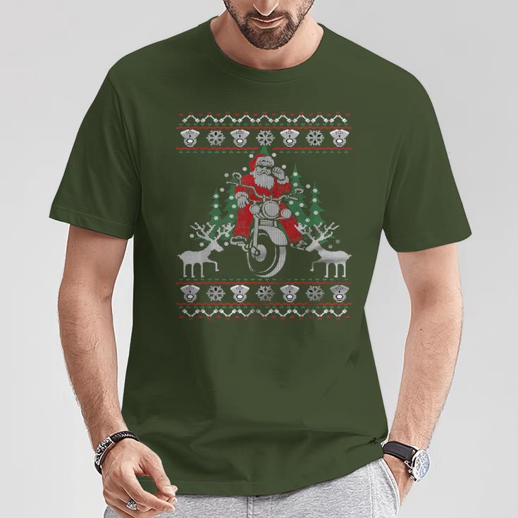 Christmas Holiday Idea Santa Claus T-Shirt Lustige Geschenke