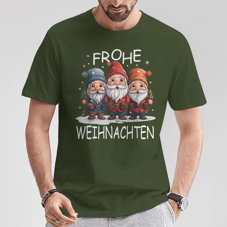 Christmas Three Dwarfs Matching Family Merry Christmas T-Shirt Lustige Geschenke