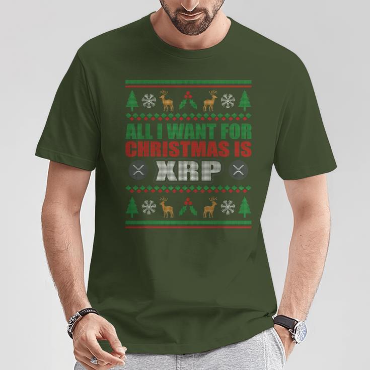 Christmas Xrp Investor T-Shirt Lustige Geschenke