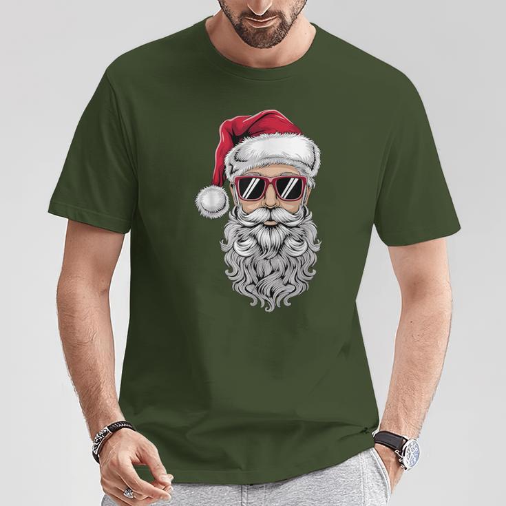 Cool Christmas Cool Santa Claus Christmas T-Shirt Lustige Geschenke