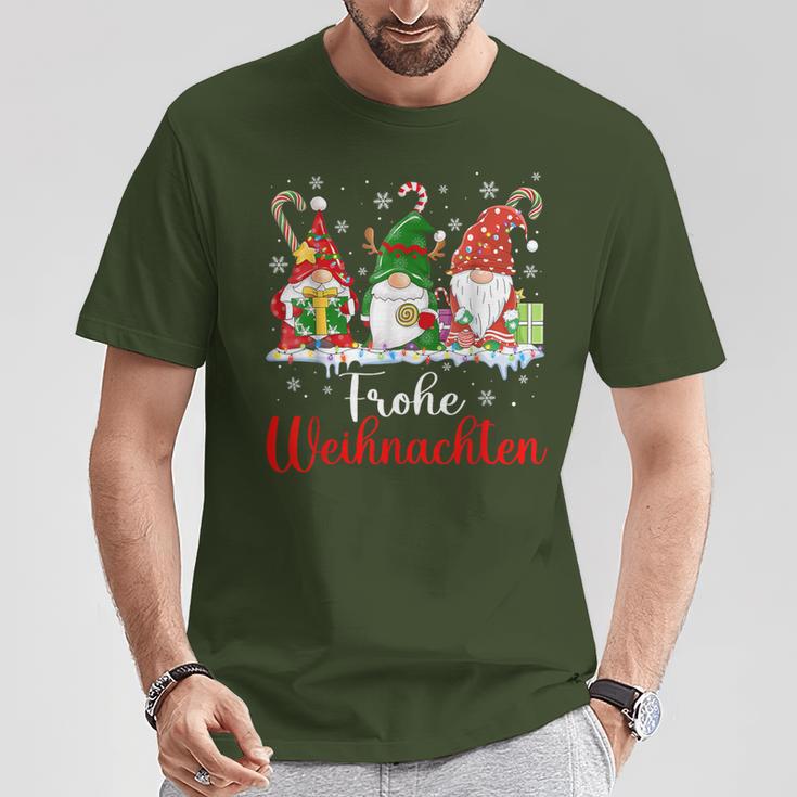 Gnome Matching Family Merry Christmas T-Shirt Lustige Geschenke