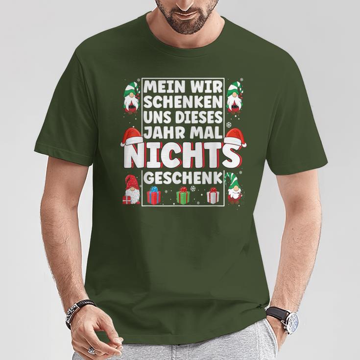 We Give Us Nothing Xmas Christmas S T-Shirt Lustige Geschenke