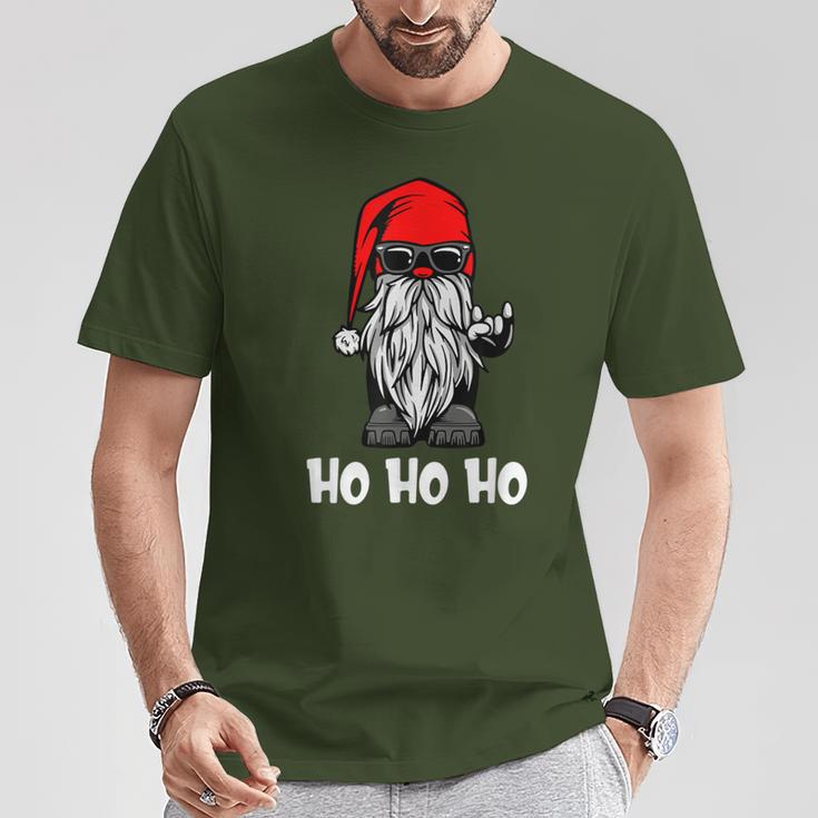 Ho Ho Ho Xmas Christmas Cool Santa Costume T-Shirt Lustige Geschenke