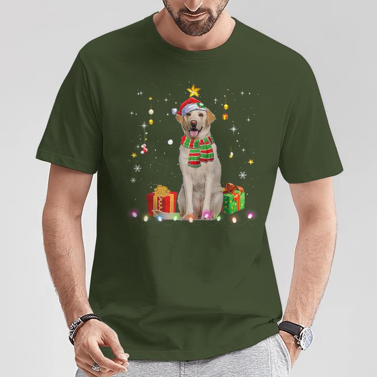 Labrador Retriever Dog Tree Christmas Jumper Xmas Dogs T-Shirt Lustige Geschenke