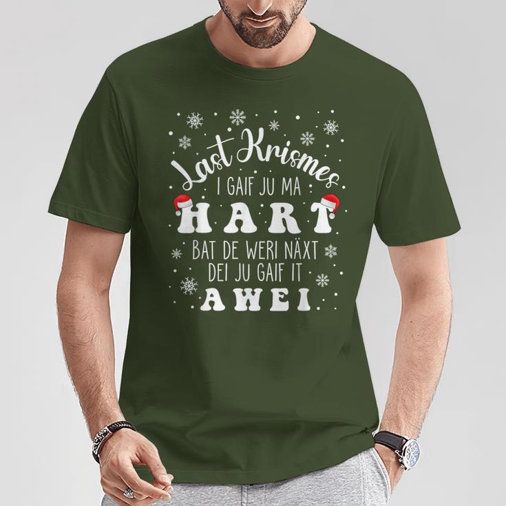 Last Krisms X Last Christmas X Christmas T-Shirt Lustige Geschenke