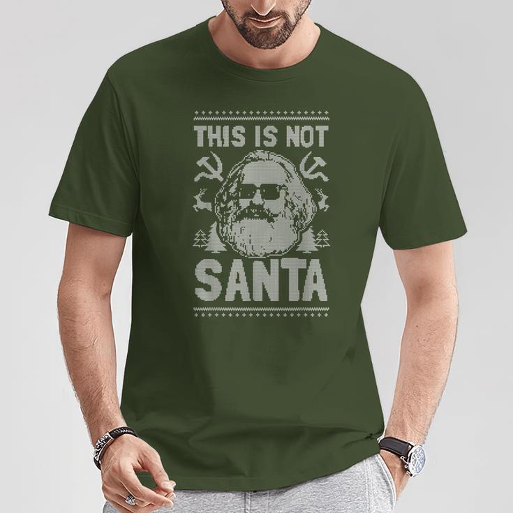 This Is Not Santa Karl Marx Christmas Communist T-Shirt Lustige Geschenke