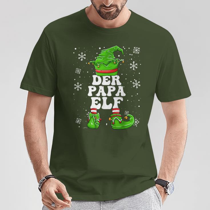 Papa Elf Father Elf Christmas T-Shirt Lustige Geschenke