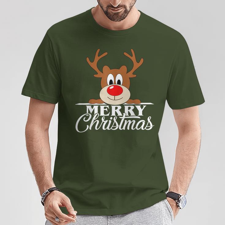 Reindeer Cute Christmas Jumper Cute Women's T-Shirt Lustige Geschenke