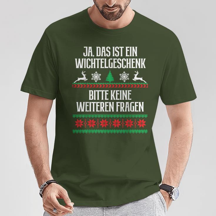 Secret Ideas Schrottwichteln Julklapp Christmas T-Shirt Lustige Geschenke