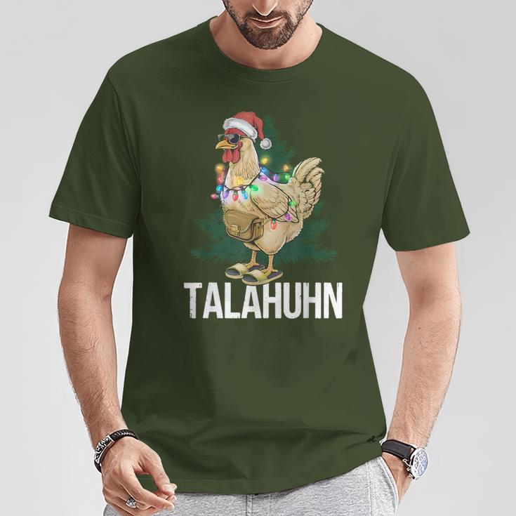 Talahuhn Christmas Hat Talahon Trendword Merry Christmas T-Shirt Lustige Geschenke