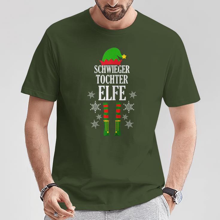 Women's Daughter-In-Law Elf Christmas Elf Christmas T-Shirt Lustige Geschenke