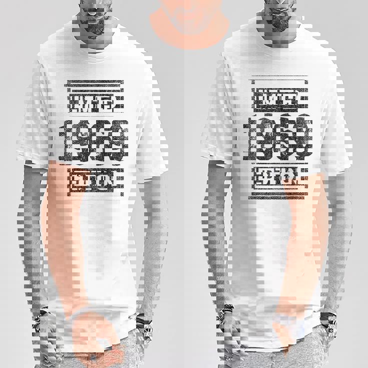 56 Cumpleaños Hombres 56 Años Retro Es Nacidos En 1969 Camiseta unisex Regalos divertidos