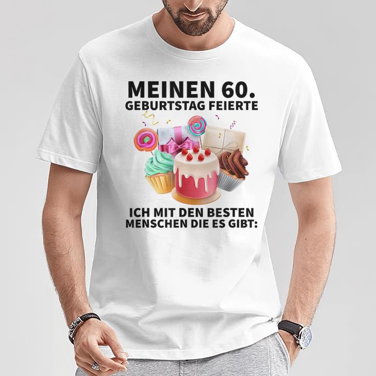 60Th Birthday Signing 60Th Birthday T-Shirt Lustige Geschenke