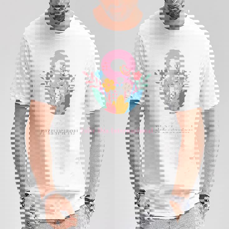 8M Marzo Día Internacional Dela 8 Marzo 2025 Feminista Sin Mangas Camiseta unisex Regalos divertidos