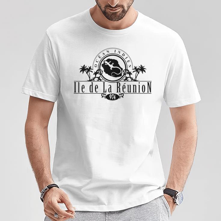 974 Isla De La Reunión Camiseta unisex Regalos divertidos