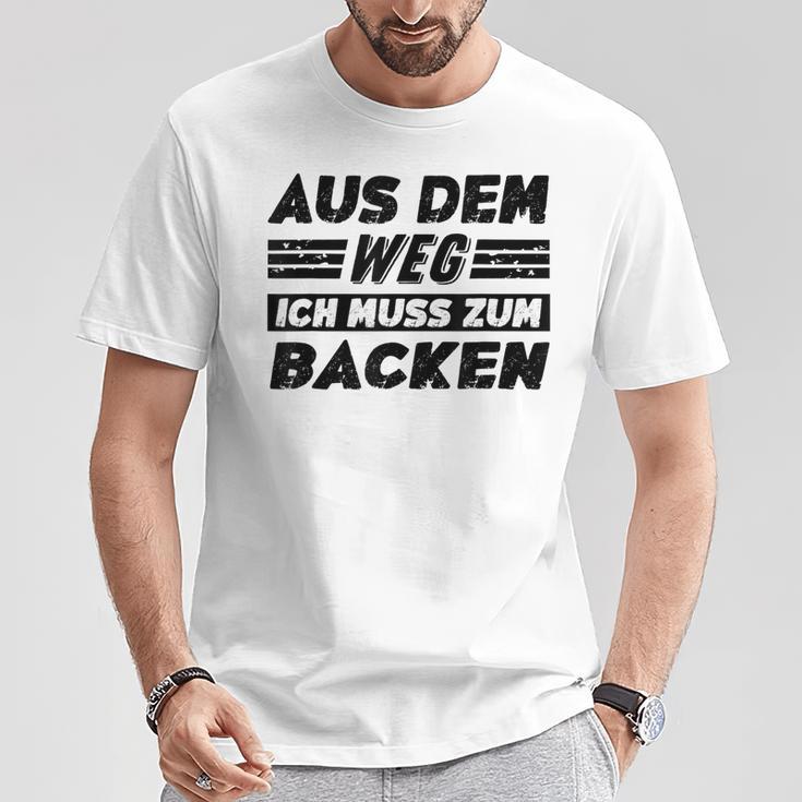 Backen Hobby Lustiger Backen Spruch T-Shirt Lustige Geschenke