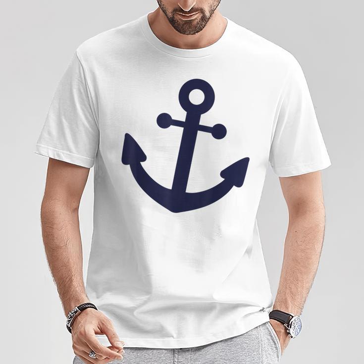 Classic Anchor T-Shirt Lustige Geschenke