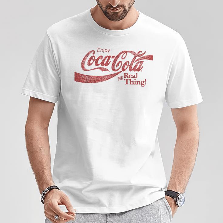 Coca Cola The True Blue T-Shirt Lustige Geschenke