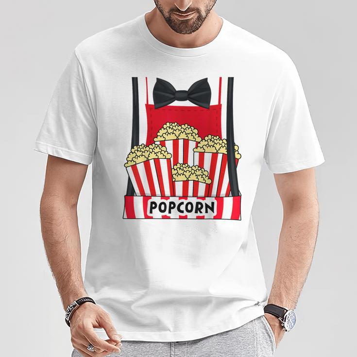 Cute Popcorn Seller Costume T-Shirt Lustige Geschenke