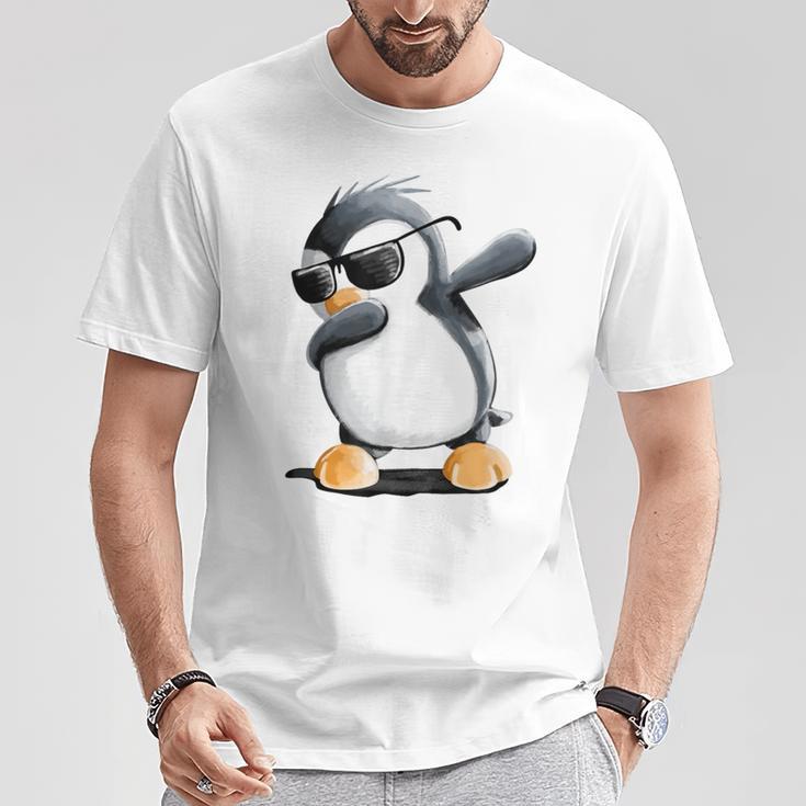 Dabbender Penguin I Dab Dance Animals I T-Shirt Lustige Geschenke