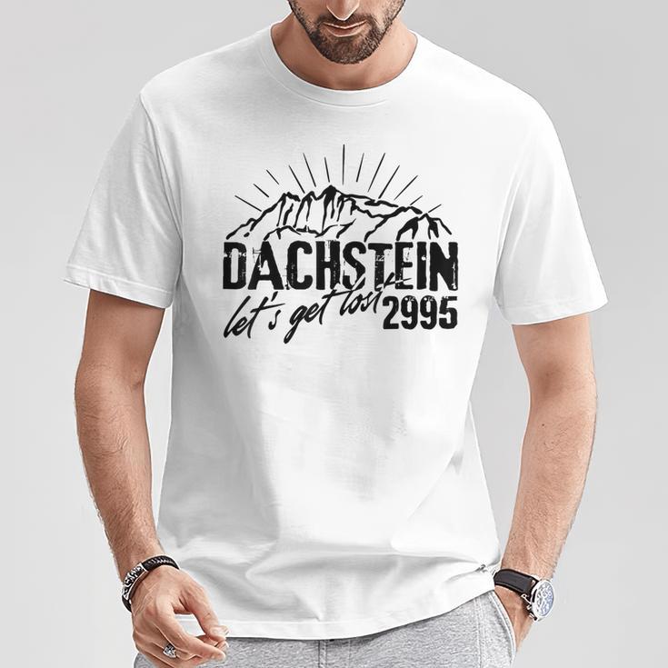 Dachstein Steiermark Austria Mountain Hiking Souvenir T-Shirt Lustige Geschenke